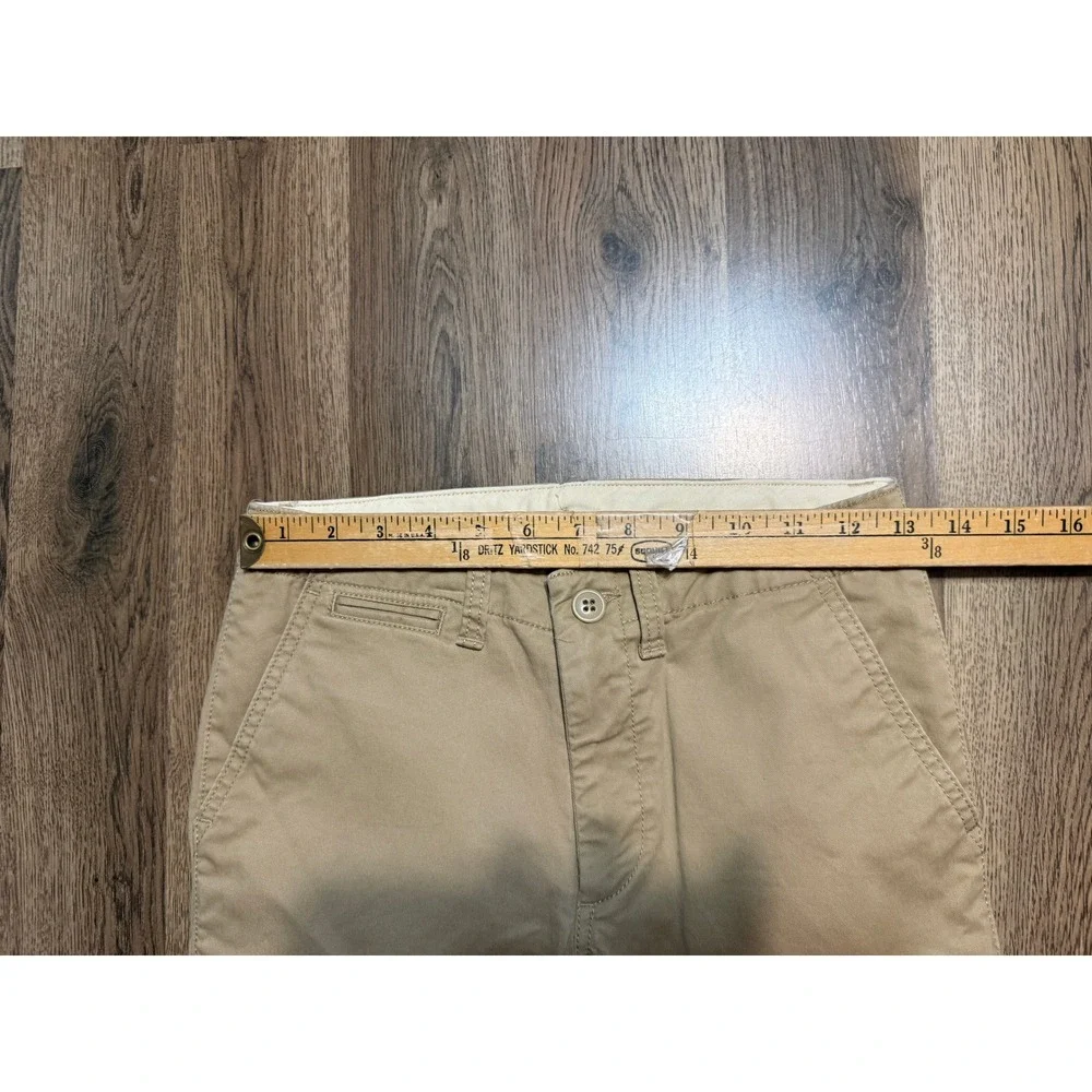GAP Kids Pants Youth Boys Size 12 Brown Khaki Pants Adjustable Waist Inside